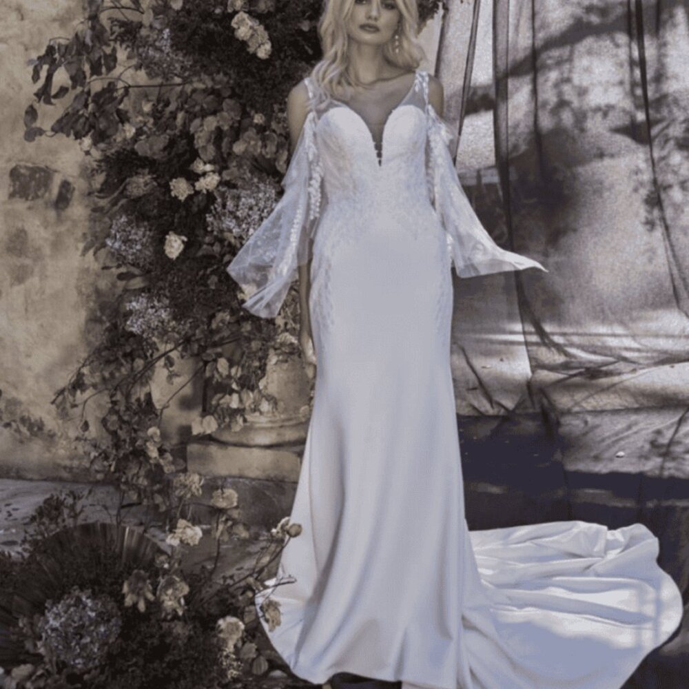 Evie Young Bridal Ryder EY285 Wedding Gown Dress (Size 6)